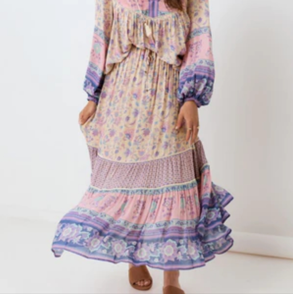SPELL Portobello Road Maxi Skirt